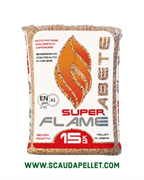 SUPER FLAME pellet, abete EnPlusA1 in Piemonte
